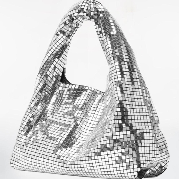 A.L.C. Paloma Disco Mirrored Bag - Picture 2 of 10